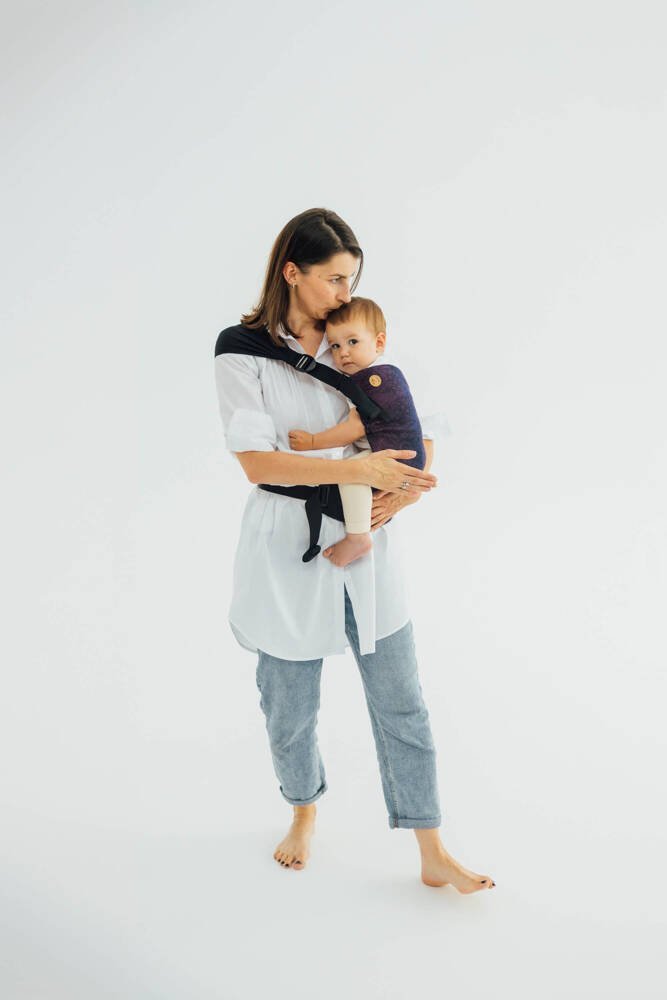 LennyLamb Nosidło LennyLamb LennyHip - Dzikie Wino Bouquet Regulowane