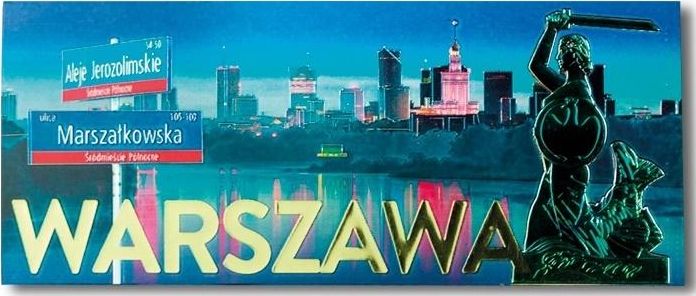 Pan Dragon Magnes I love Poland Warszawa ILP-MAG-C-WAR-06