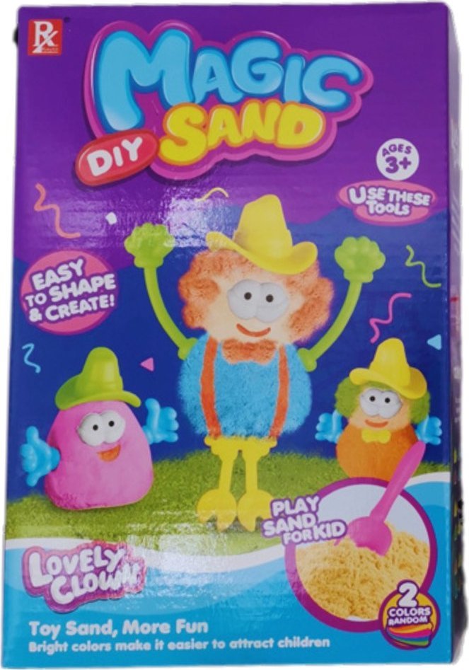 PIASEK KINETYCZNY Z ELEMENTAMI POSTACI