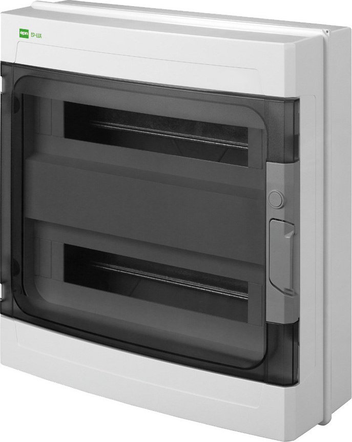 Elektro-Plast Rozdzielnica natynkowa EP-LUX + 2x18 modułów PV 1500V DC 1000V AC IP65 z szyną nośną TH-35 i listwą zaciskową