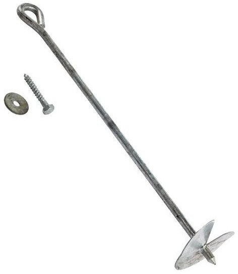 Stalowa kotwa wkręcana stabilizująca uniwersalna.