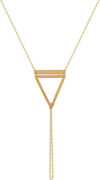 Lovrin Złoty naszyjnik 585 trójkącik na prezent 2.15g