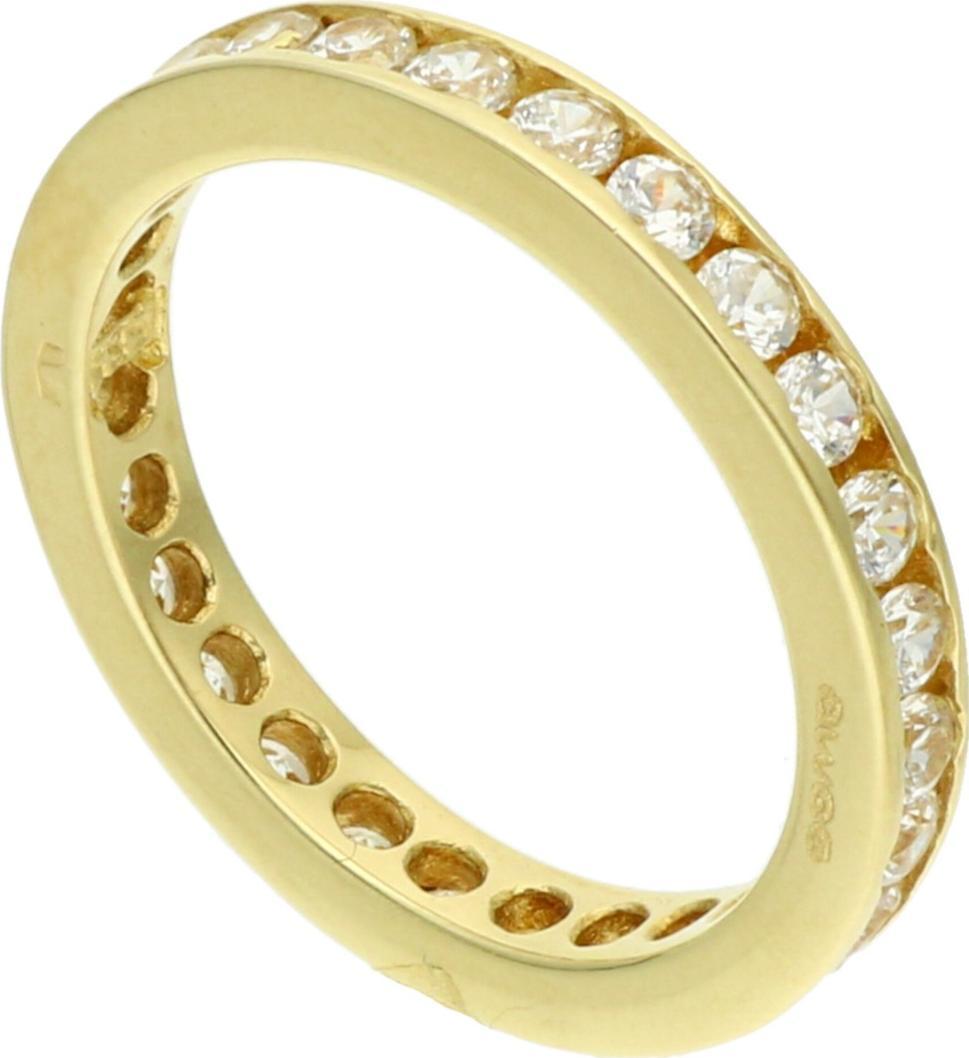 Rosanto Złoty pierścionek z cyrkoniami roz.16 585 14k