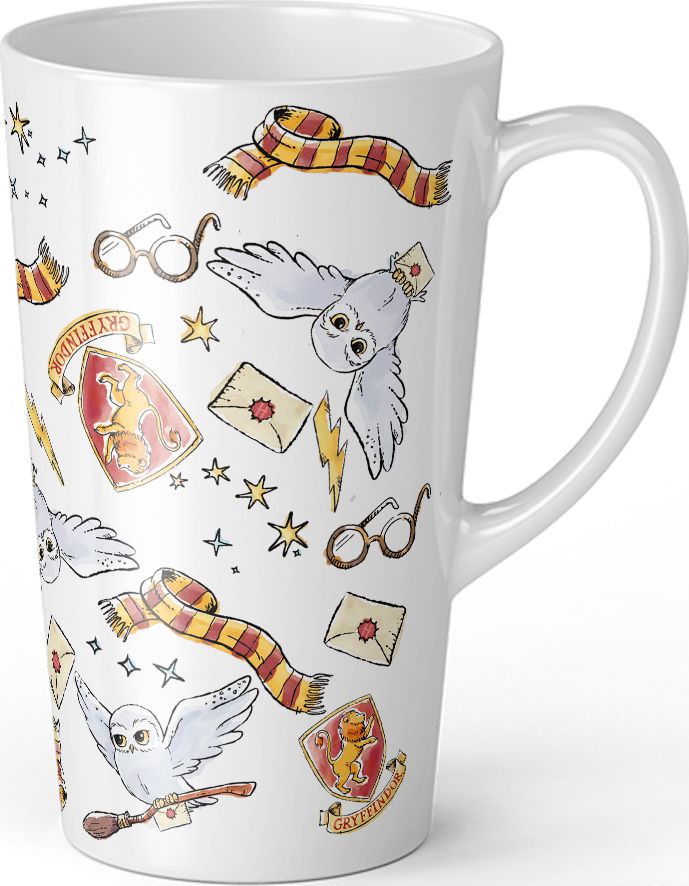 Kubek Latte Harry Potter 035 Harry Potter Biały (WMGHARRY013) - 6574