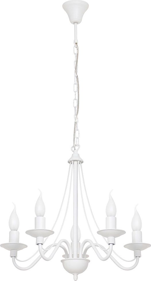 Lampa wisząca Aldex Róża klasyczna biały (397F)