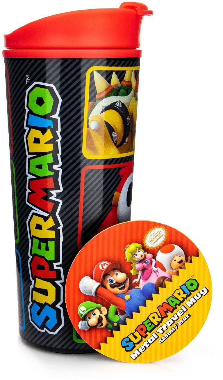 Super Mario Colour Blocks - kubek podróżny 20x8,5
