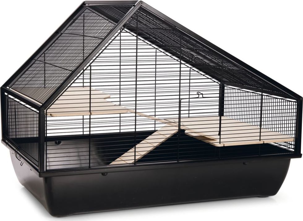 Beeztees Beeztees Klatka dla gryzoni Boas, 76x46x57 cm, czarna