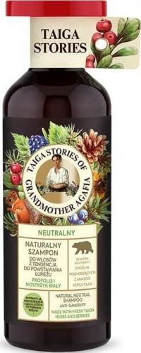 Babuszka Agafia Tajga szampon do włosów przeciwłupieżowy z propolisem 500ml