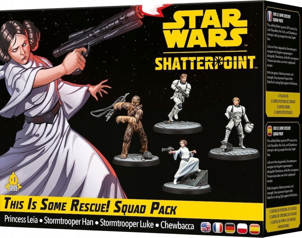 Rebel Star Wars: Shatterpoint - Te¿ mi ratunek: Ksiê¿niczka Leia