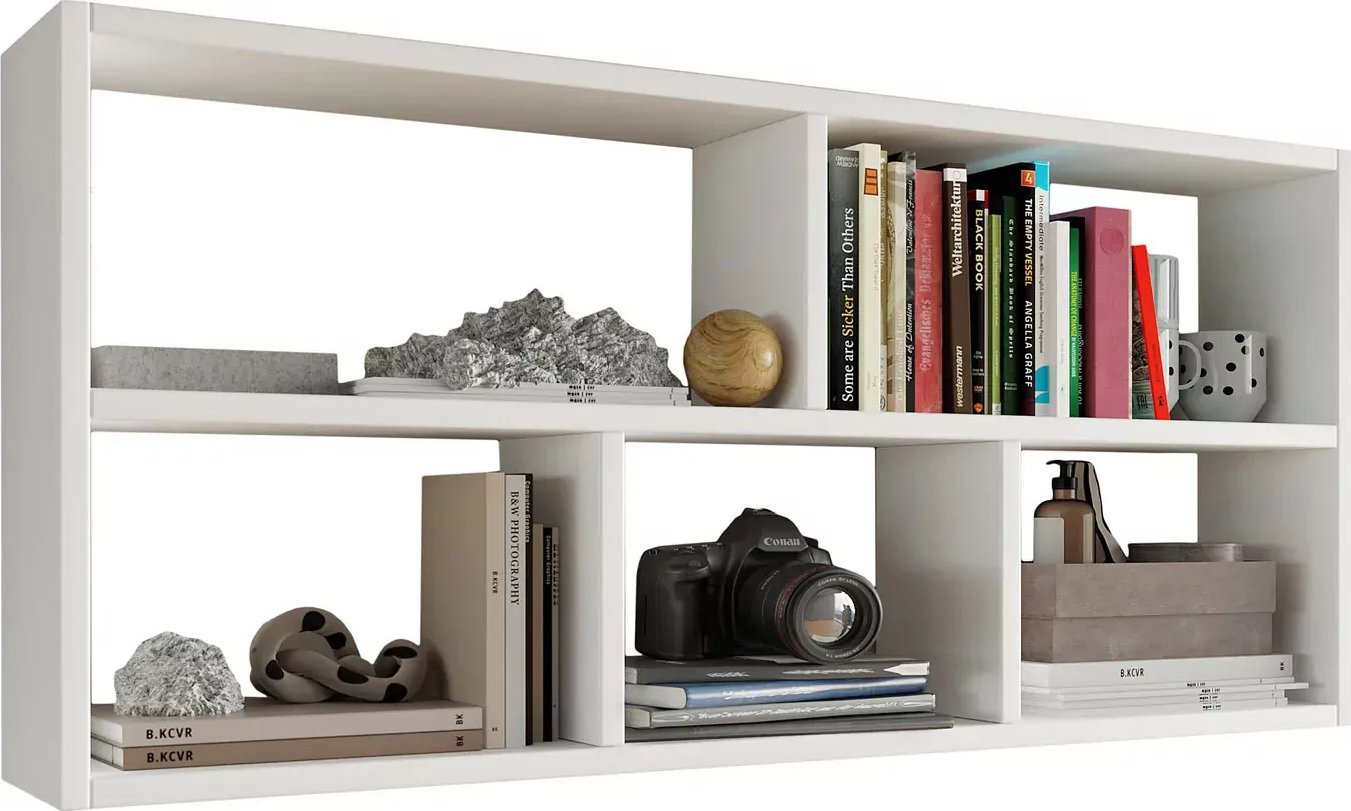 Elior Stojąca półka na biurko - Gerva 5 kolorów Beton