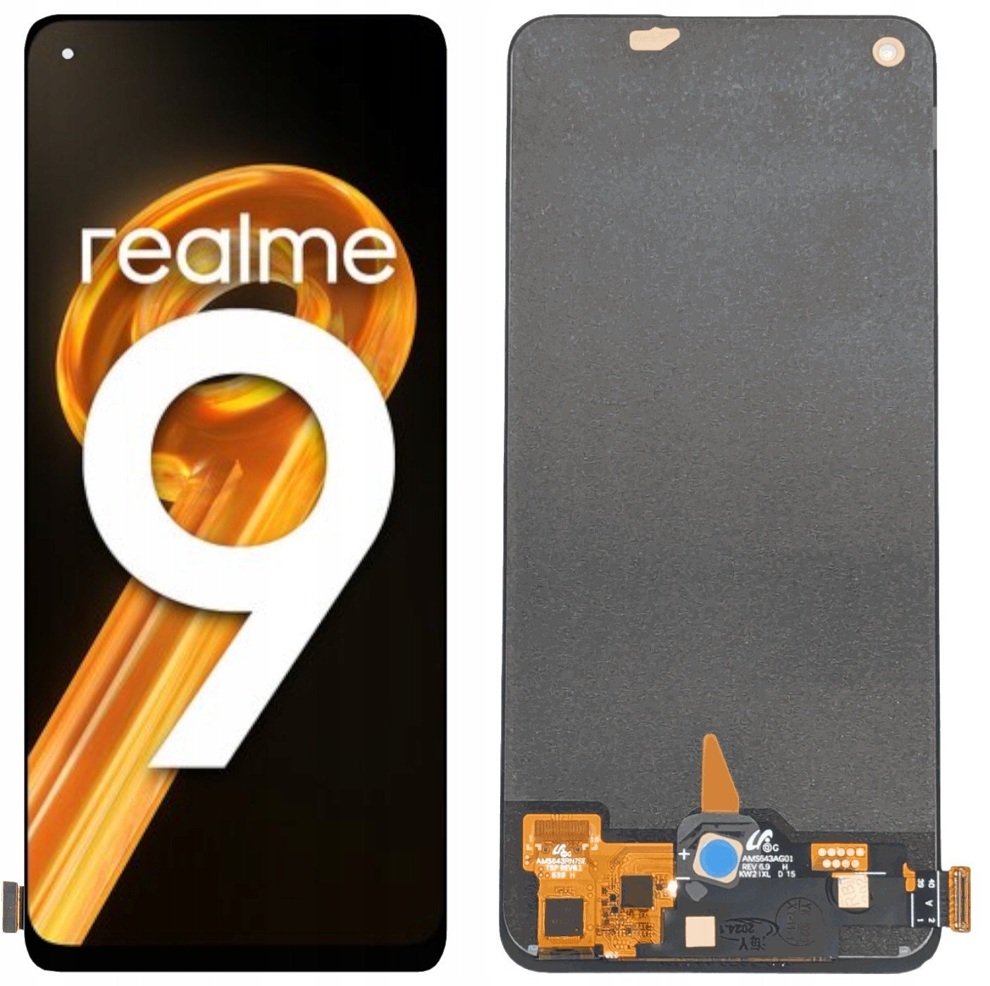 WYŚWIETLACZ EKRAN LCD DO REALME 9 OLED