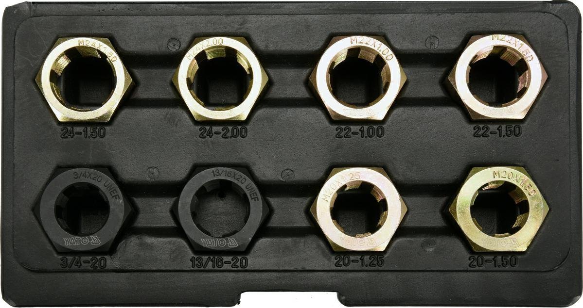 Yato YATO ZESTAW DO NAPRAWY GWINTÓW PÓŁOSI 8el.