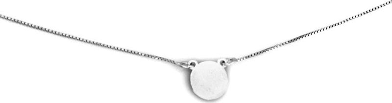 Lovrin Srebrny naszyjnik 925 z zawieszką koło 1,65g