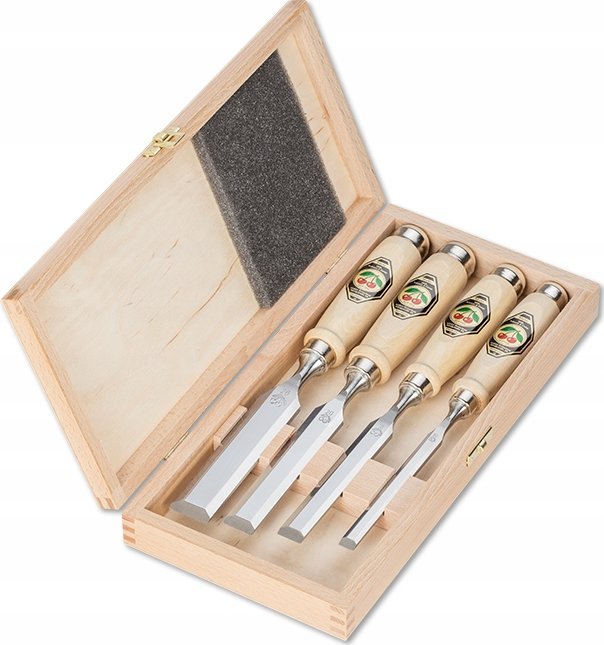 Kirschen Kirschen Firmer Chisel Set 1141 HK in Wooden Box 1141000
