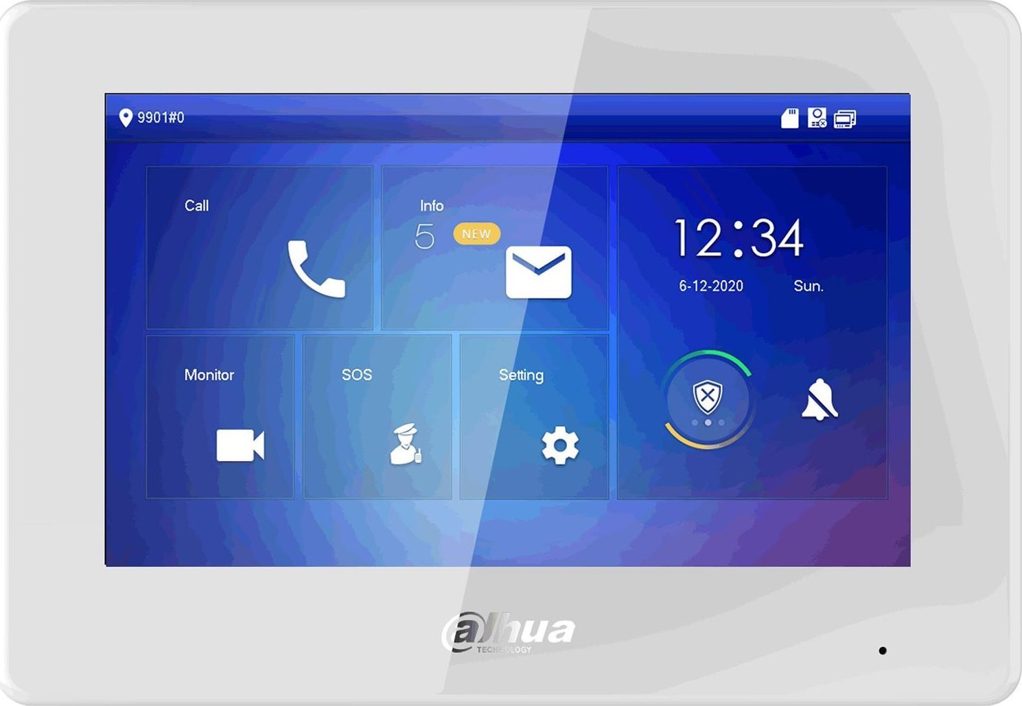 Dahua Technology Monitor wideodomofonu DAHUA VTH5421HW-W