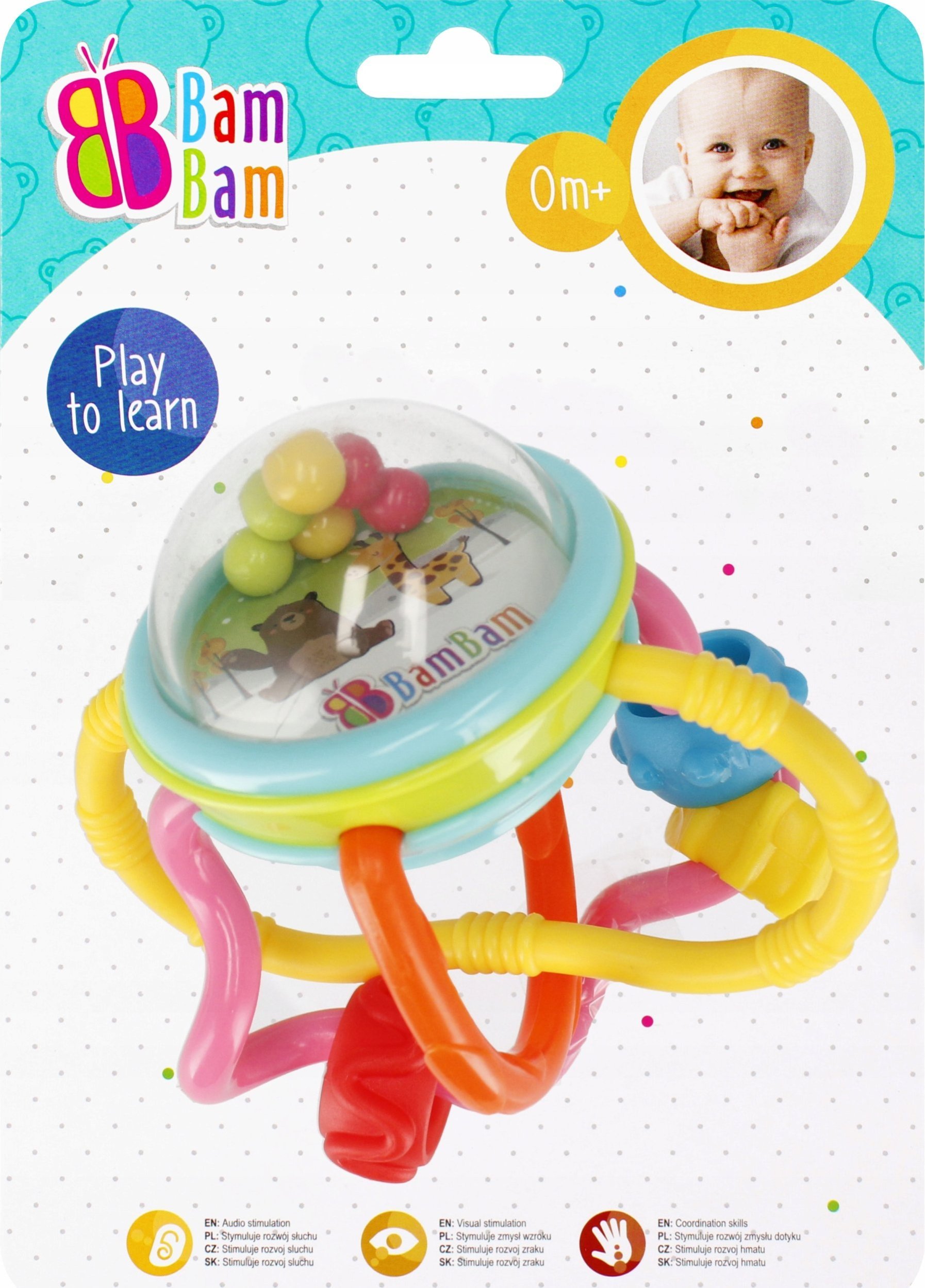 BamBam BAM BAM GRZECHOTKA LABIRYNT 15X20X7 B/C 24/96