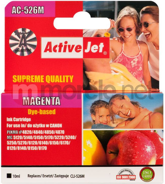 Tusz Activejet tusz ACC-526MN / CLI-526M (magenta)