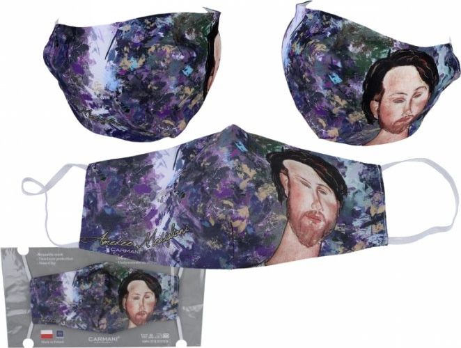 Carmani Maseczka ochronna - A. Modigliani, Leopold Zborowski (CARMANI)