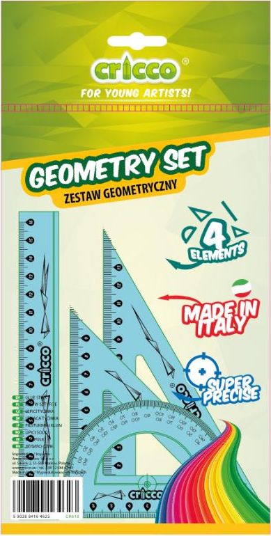 Cricco Zestaw geometryczny 4 elementy CRICCO
