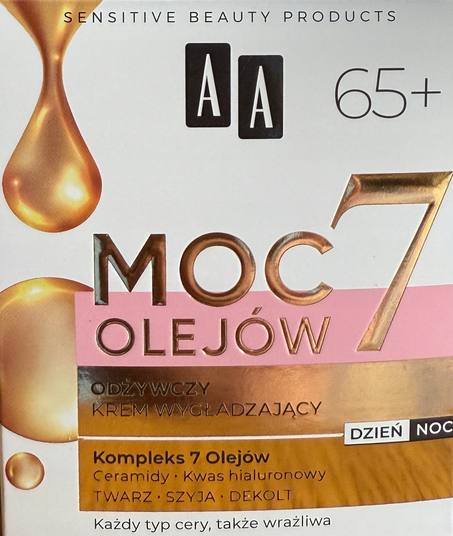 AA MOC 7 OLEJÓW Krem 65+ multiujędrniający 50ml