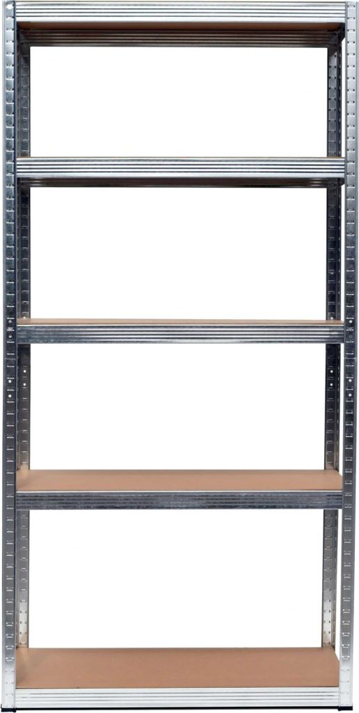 MSW Regał magazynowy 5 poziomów 180x90x40 - nośność 875 kg