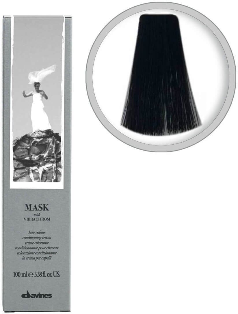 Davines, Mask With Vibrachrom, Permanent Hair Dye, 44.0 , 100 ml For Women