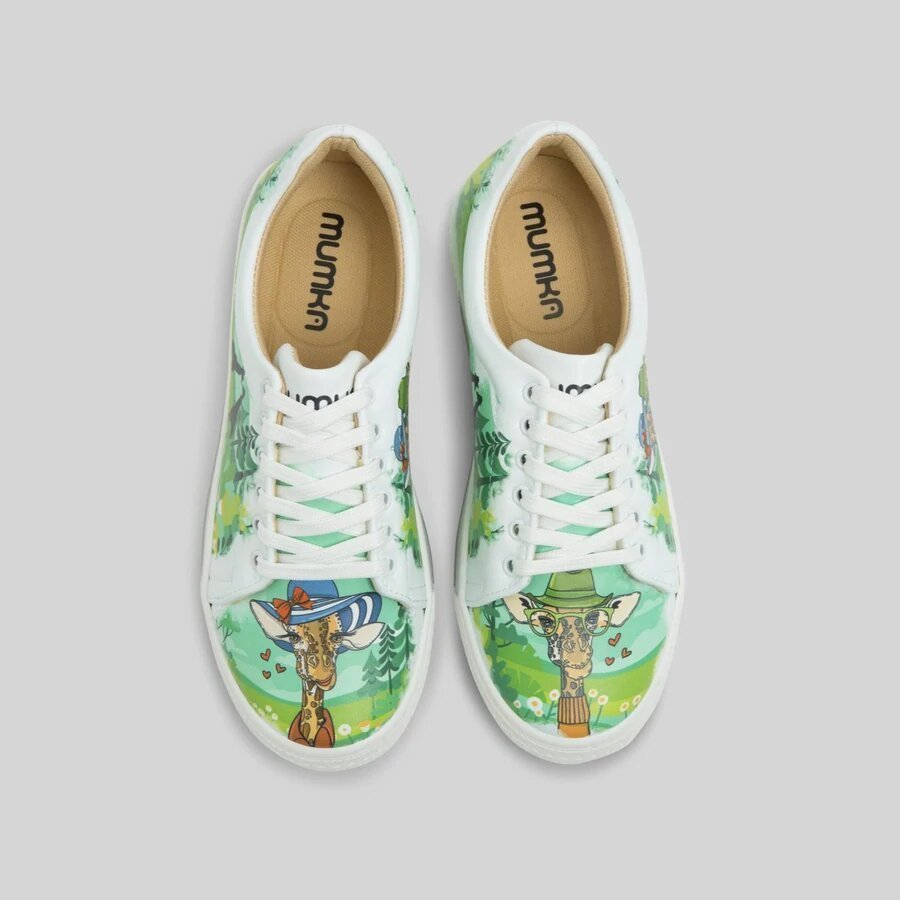 Mumka Shoes Sneakersy wegańskie Żyrafy Mumka-36
