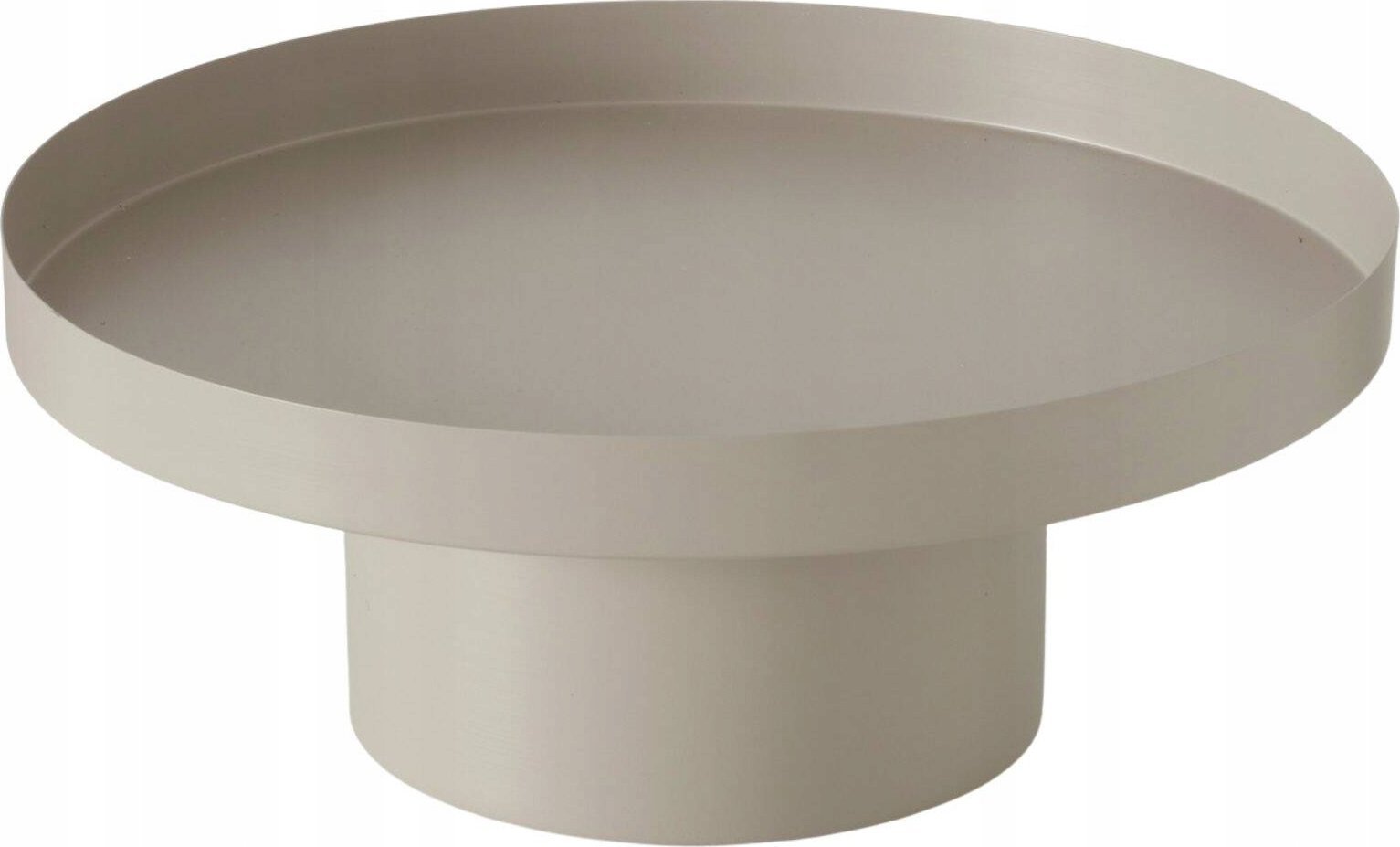 Boltze Metalowa taca na stópce SAMONA, Ø 25 cm