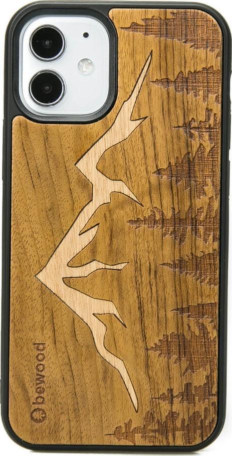BeWood Drewniane Etui iPhone 12 Mini GÓRY IMBUIA