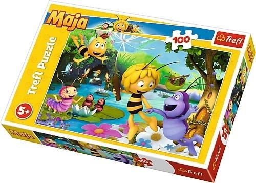 Trefl Puzzle 100 Pszczółka Maja i przyjaciele