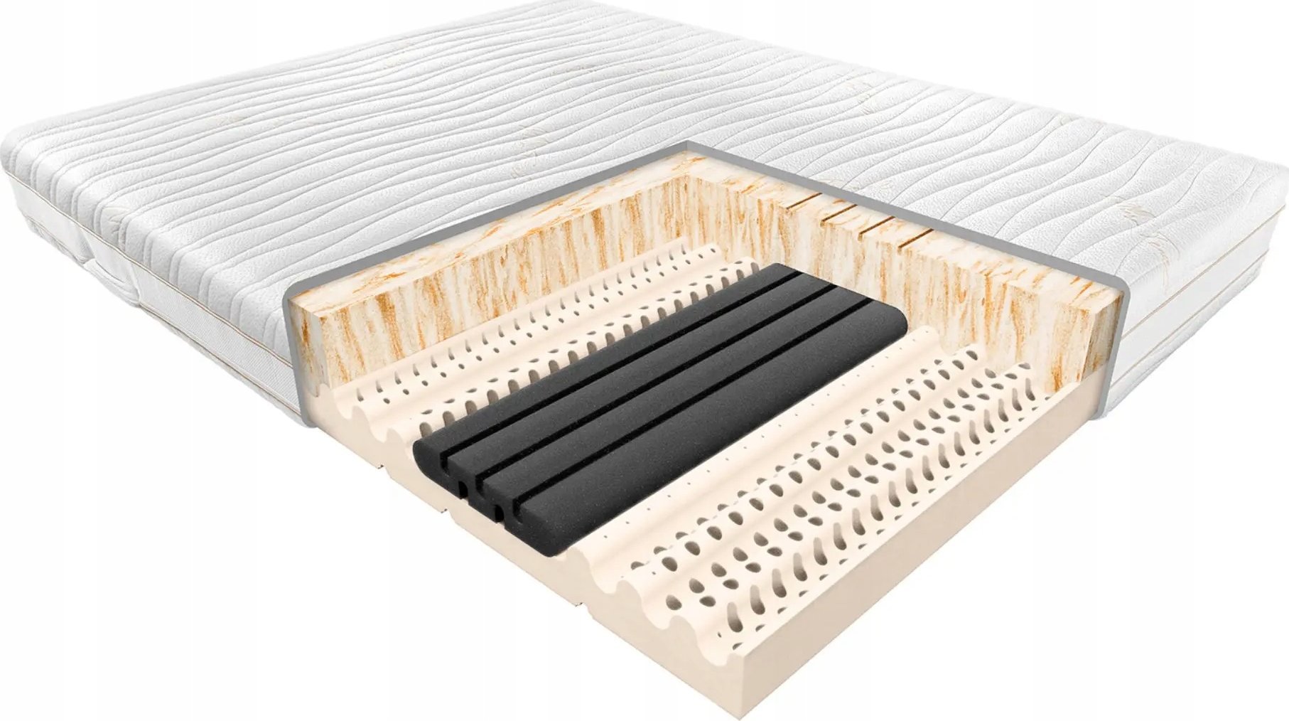 JANPOL Materac Hadar Janpol Piankowy ROZMIAR: 120x200 cm, POKROWIEC: Microtencel >> RATY O%