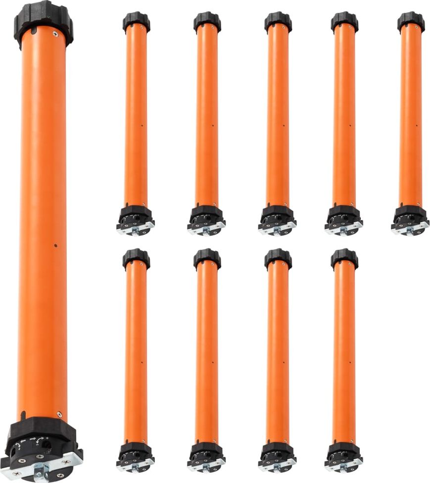 vidaXL Silniki rurowe, 10 szt., 30 Nm