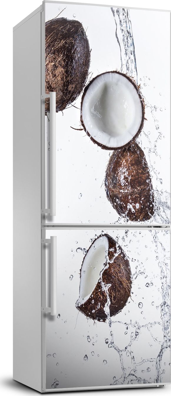 Tulup Naklejka samoprzylepna na lodówkę 70x190 cm Kokos