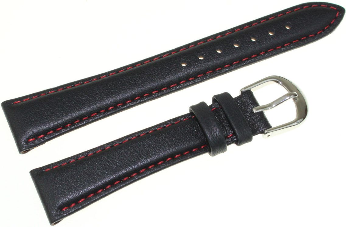 Bisset Skórzany pasek do zegarka Bisset 18 mm BS-158.18.14.01