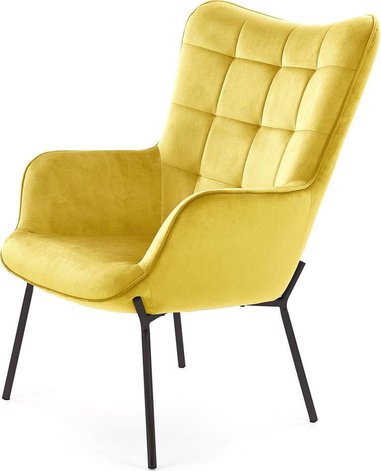 Selsey SELSEY Fotel Ralkels żółty