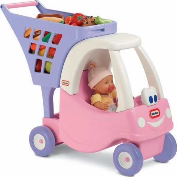 Little Tikes Wózek na zakupy dla dzieci Cozy Coupe różowy