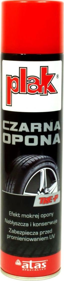 Atas Atas Plak Czarna Opona środek do nabłyszczania opon 400ml uniwersalny