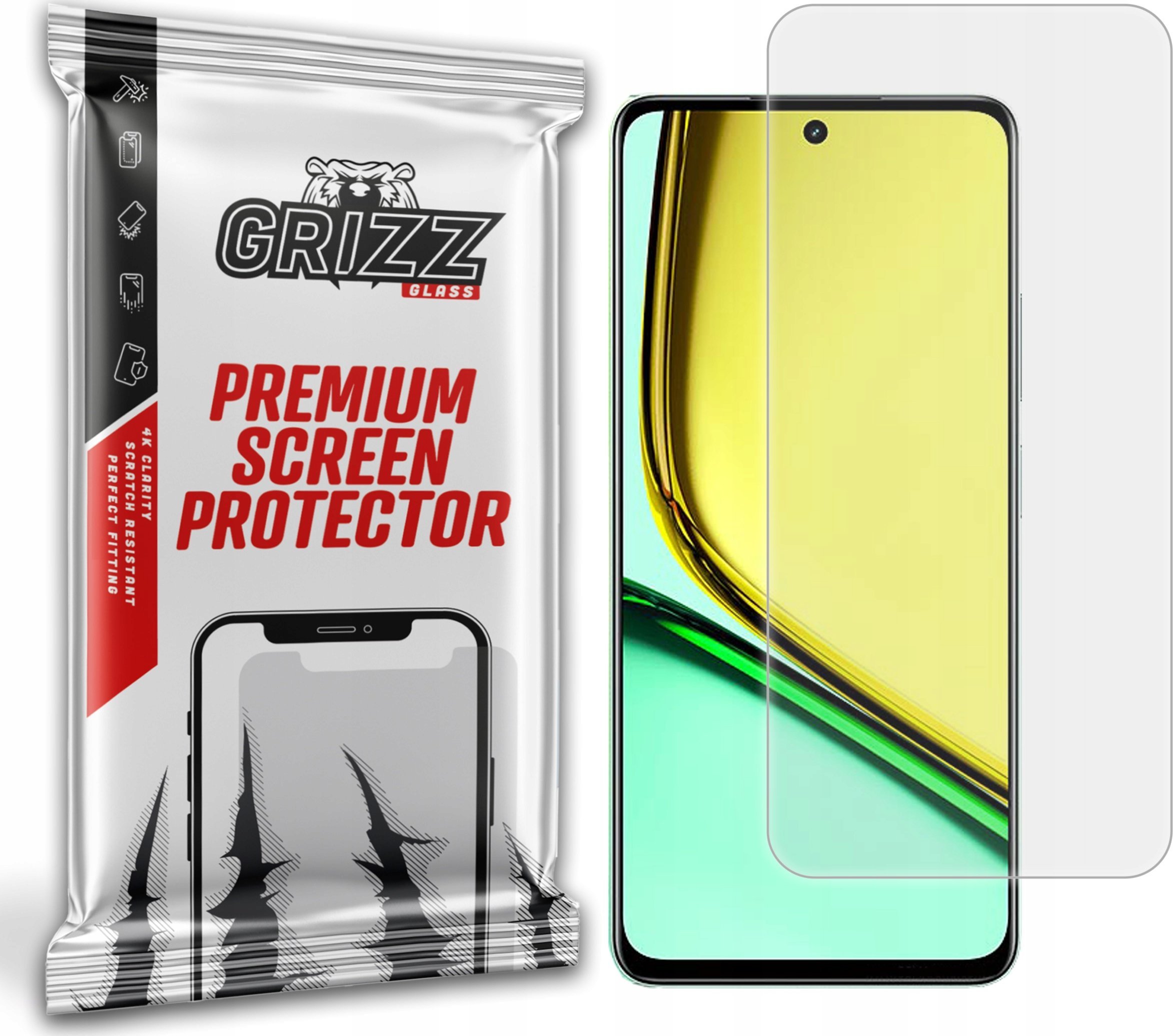 GrizzGlass Folia matowa GrizzGlass PaperScreen do Realme C67