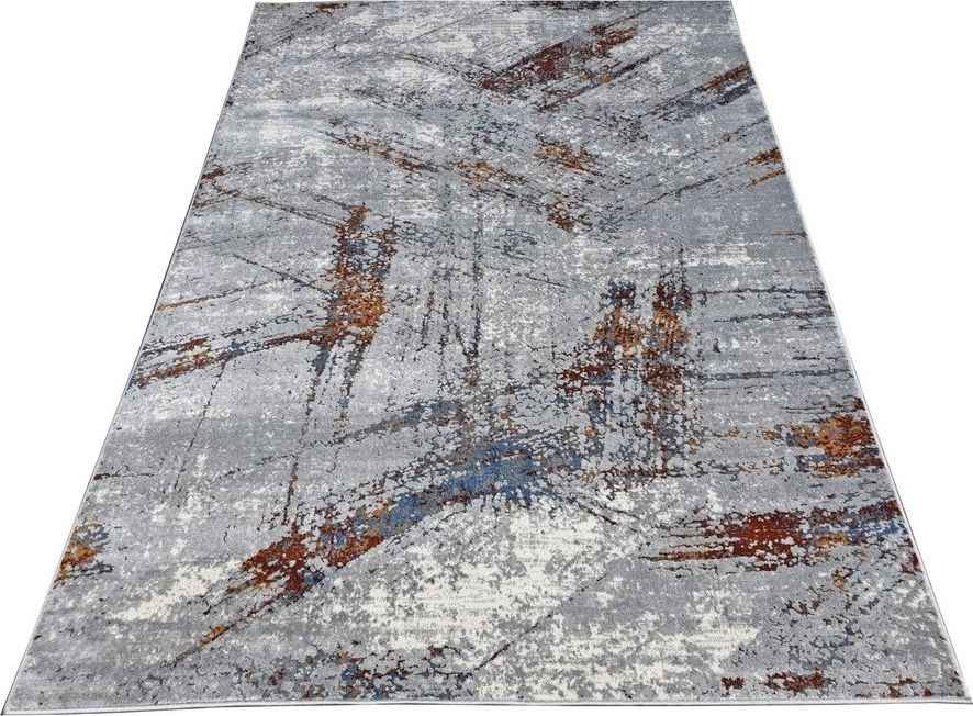 Turkiye Weavers Dywan nowoczesny do salonu MALA Szary 794 WENEZJA 160x220 cm