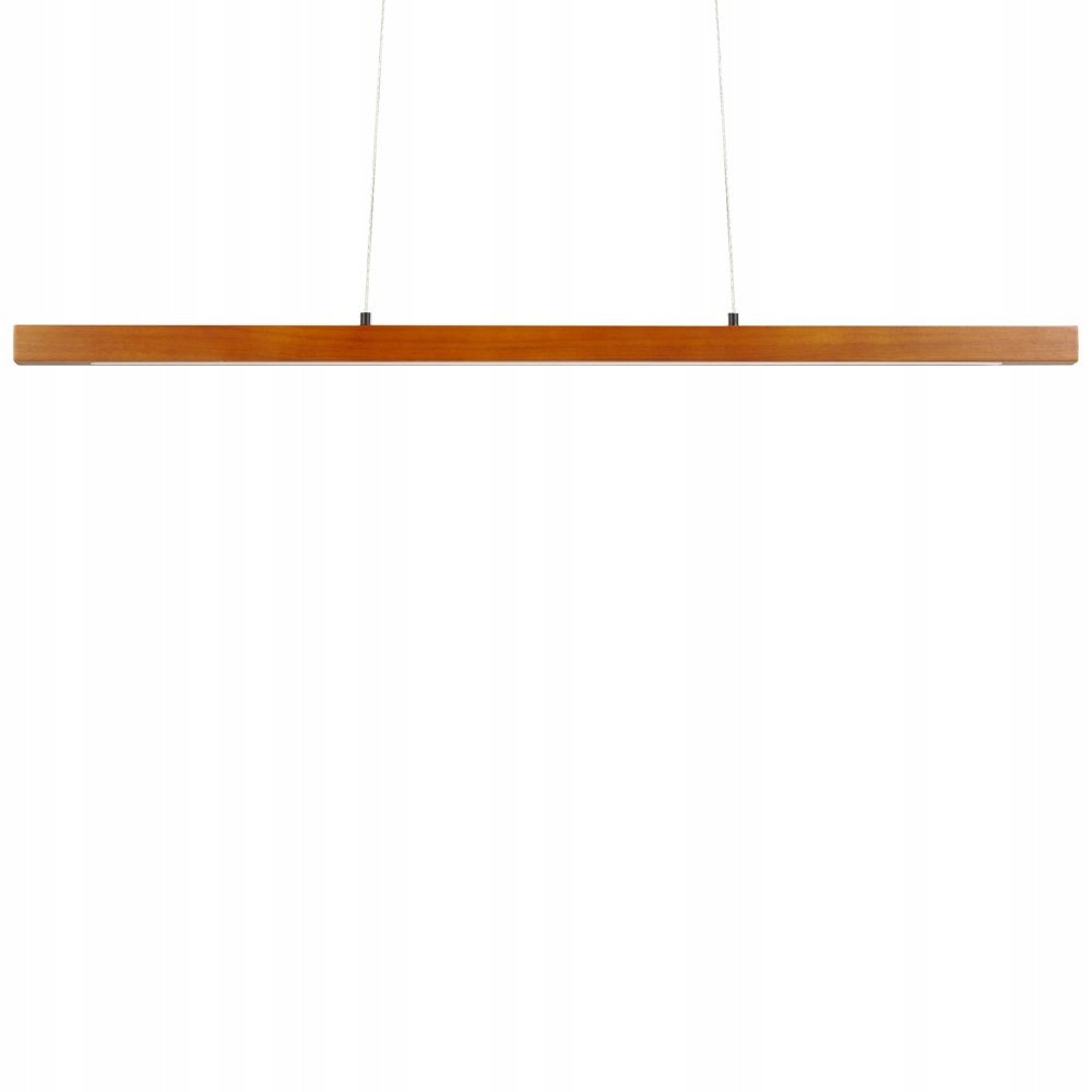 Lampa wisząca LED STEWARTS Drewno Ciemnobrązowy