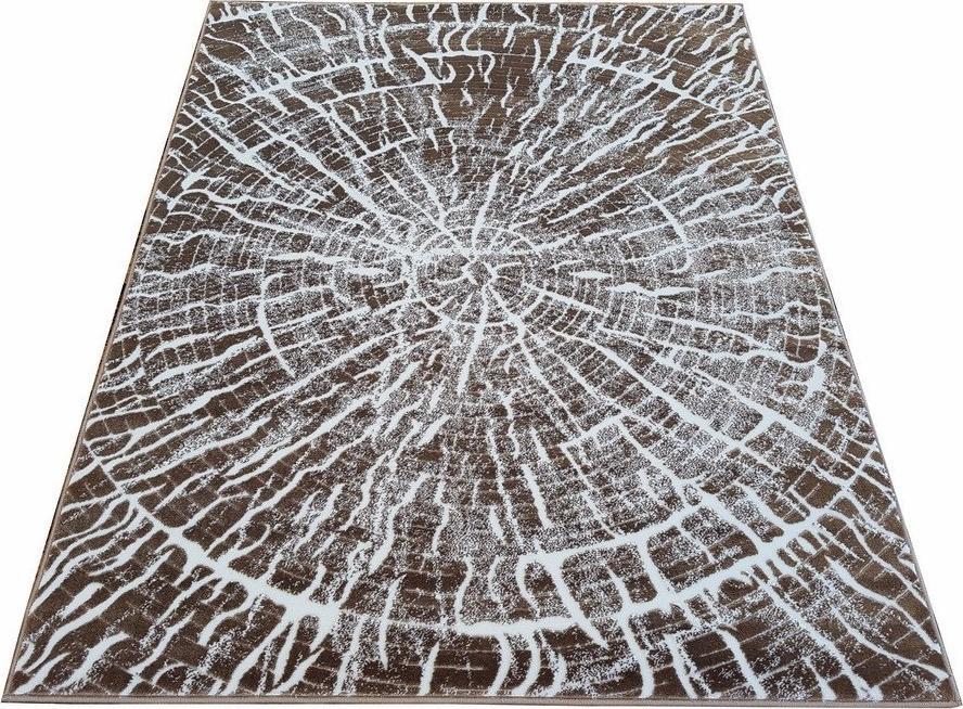Turkiye Weavers Dywan nowoczesny akrylowy do salonu SUN 1361 Brązowy Brown PARIS 140x190 cm