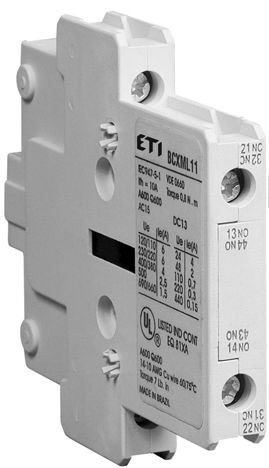 Eti-Polam Styk pomocniczy BCXMLE11 1Z 1R montaż boczny 004644511