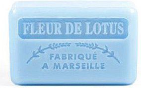 Foufour Mydło marsylskie z masłem shea - Kwiat lotosu 125g