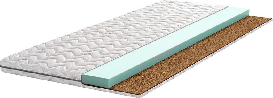 e-goodnight NAKŁADKA NA MATERAC PUR KOKOS H3/H4 H3/H4 7cm 150x180