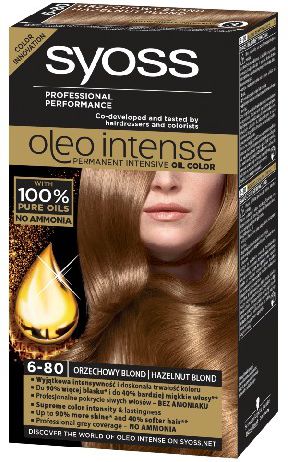Syoss Farba do włosów Oleo 6-80 orzechowy blond