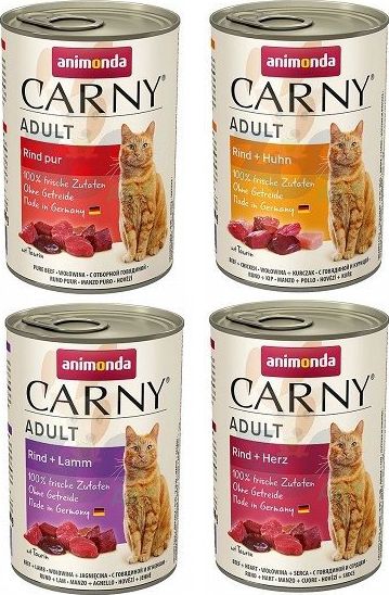 Animonda ANIMONDA Cat Carny Adult Mix smaków II 12 x 400g