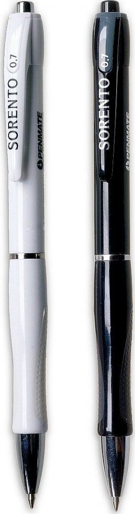 DŁUGOPIS SORENTO PEMATE BLACK/WHITE 5906910816098