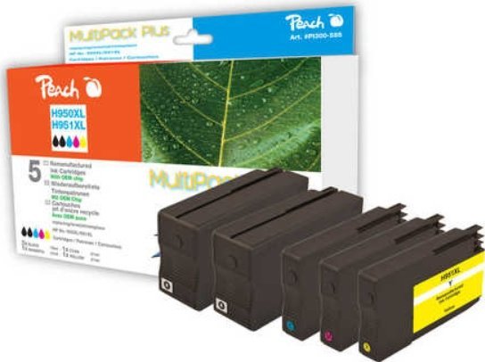 Tusz Peach Patrone Peach HP 950XL 2xbk MultiPackPlus Retail Comp. - PI300-585