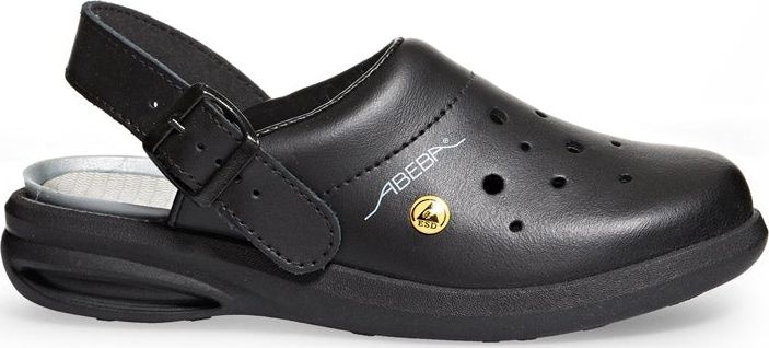 Abeba 37631 klapki EASY czarny OB r.44