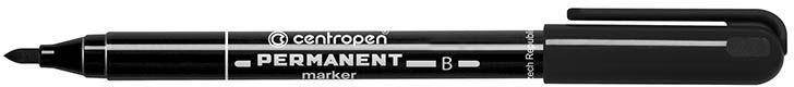 Centropen marker czarny permanentny okrągła końcówka 2,00mm (628360012)